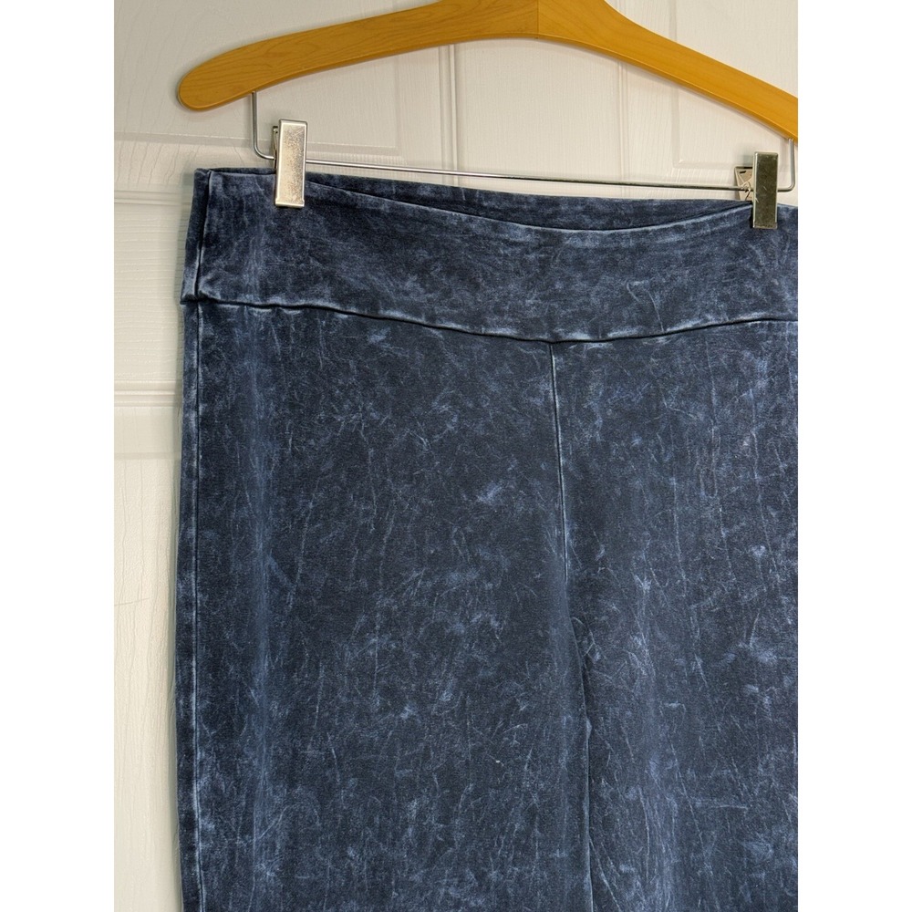 Rustic Rack Women 2x Washed Bell Bottom Flare w/fringe Light denim Festival BOHO - Picture 4 of 12